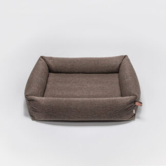 CLOUD7 Hundebett Sleepy Herringbone Bwown Gr. S