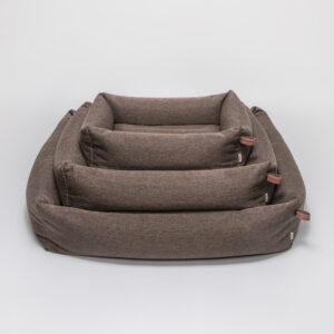 CLOUD7 Hundebett Sleepy Herringbone Bwown Gr. S