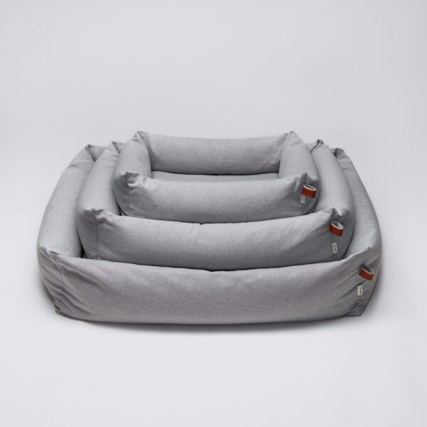 CLOUD7 Hundebett Sleepy Deluxe Tweed Grey