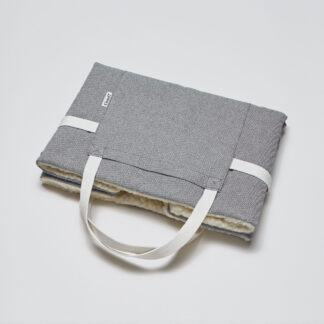 CLOUD7 Travel Bed Tweed Grey