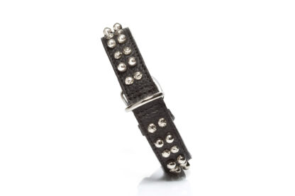 MALUCCHI Halsband Bullet Schwarz 3 cm