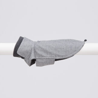CLOUD7 Hundemantel Brooklyn Flanell Grey