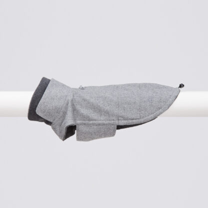 CLOUD7 Hundemantel Brooklyn Flanell Grey