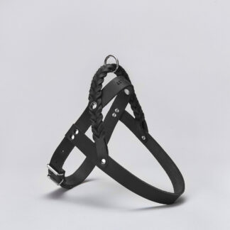 CLOUD7 Hundegeschirr Central Park Black silber