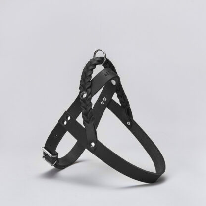 CLOUD7 Hundegeschirr Central Park Black silber