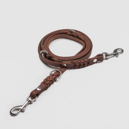 CLOUD7 Hundeleine Riverside Park Saddle Brown