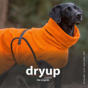 Actionfactory Hundebademantel Orange