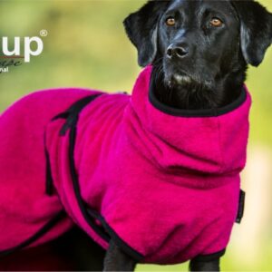 Actionfactory Hundebademantel Pink