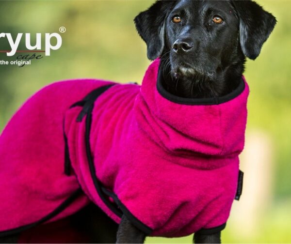 Actionfactory Hundebademantel Pink