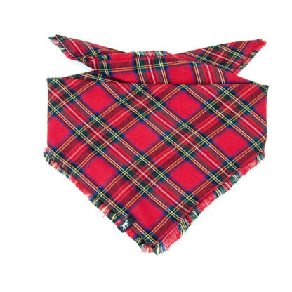 DUFTMARKE Hundehalstuch Holzfeller Classic Rot