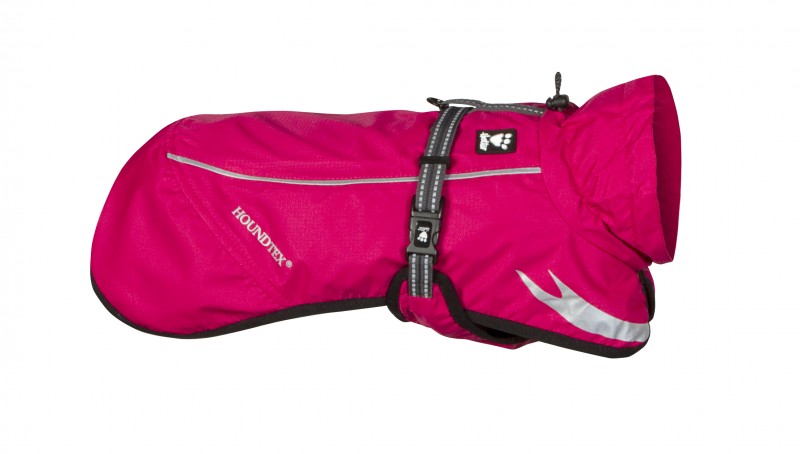 Hurtta Regenmantel Torrent Cherry Gr. 80