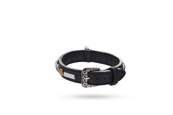 MALUCCHI Halsband Petra Schwarz 2 cm – Bild 2