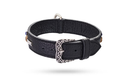 MALUCCHI Halsband Petra Schwarz 3 cm – Bild 2