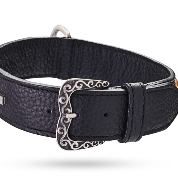 MALUCCHI Halsband Petra Schwarz 4 cm