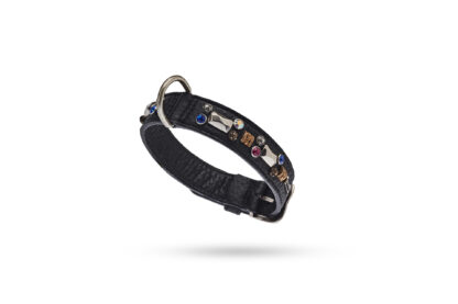 MALUCCHI Halsband Petra Schwarz 3 cm