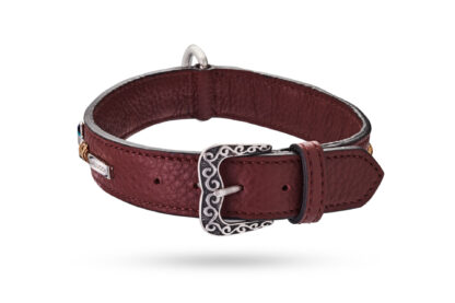MALUCCHI Halsband Petra Braun 3 cm – Bild 2