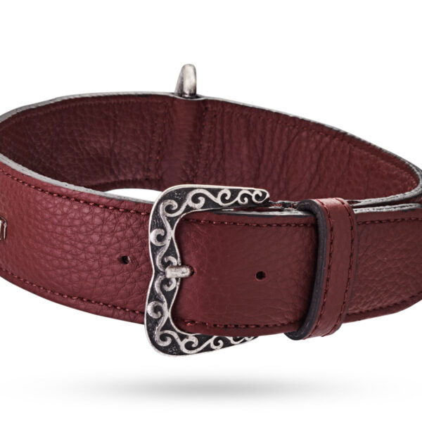 MALUCCHI Halsband Petra Braun 4 cm