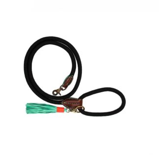 DWAM Hundeleine Nylon Schwarz