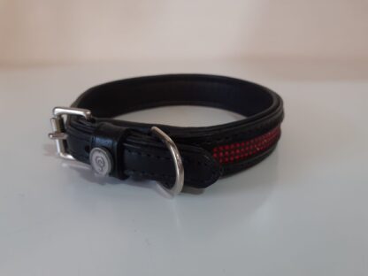 Otto Schumacher Halsband Tec 3 Black Siam Small Halsumfang 35 cm – Bild 2