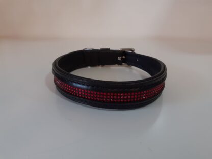 Otto Schumacher Halsband Tec 3 Black Siam Small Halsumfang 35 cm