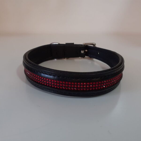 Otto Schumacher Halsband Tec 3 Black Siam Small Halsumfang 35 cm