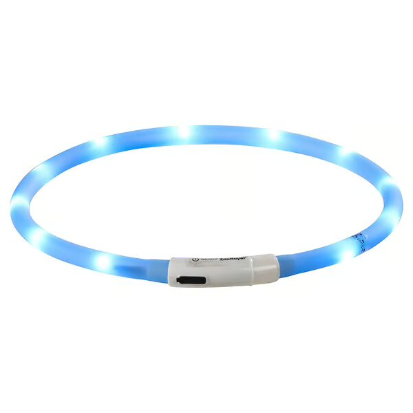 LED Leuchthalsband Blau