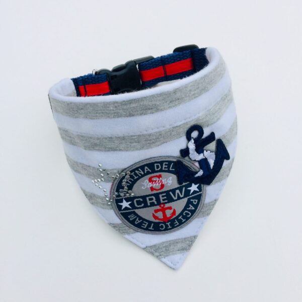 Moo & Marlii Bandana Marina Del Rey grau