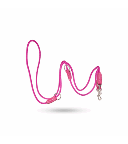 MALUCCHI Hundeleine Movie Nylon Pink