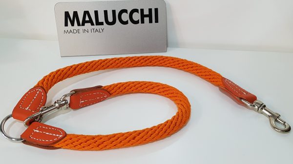 MALUCCHI Kurzführer oder Koppel Trekker Orange