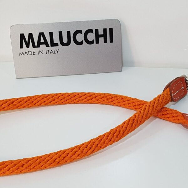 MALUCCHI Kurzführer oder Koppel Trekker Orange