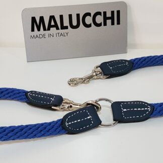 MALUCCHI Kurzführer oder Koppel Trekker Blau