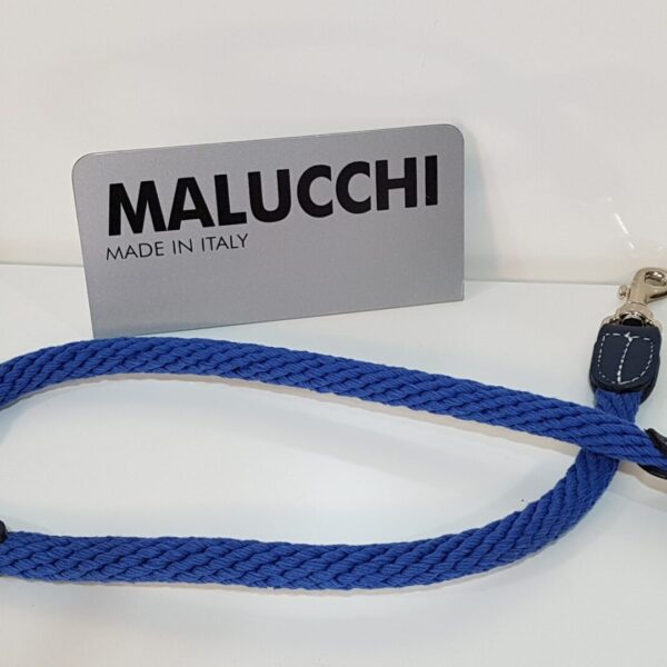 MALUCCHI Kurzführer oder Koppel Trekker Blau