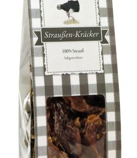 Pauls Beute Straußen-Kräcker