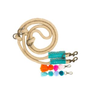 DWAM Hundeleine Binck mit 2 Pompoms