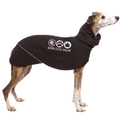 Sofa Dog Wear Hunderegenmantel Manuel Schwarz – Bild 2