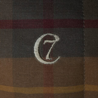 CLOUD7 Hundemantel DACKEL Brooklyn Waxed Tartan