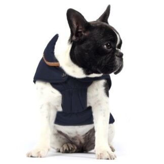 MILK&PEPPER Hundemantel Campus Blau