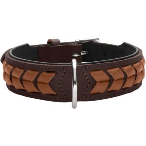 Hunter Halsband El Paso dunkelbraun/schwarz