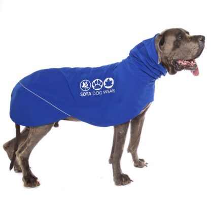 Sofa Dog Wear Hunderegenmantel Manuel blau – Bild 3