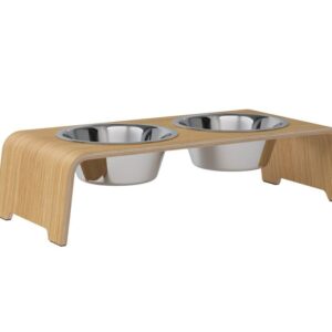 dogBar®- Eiche hell mit Edelstahl