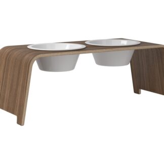 dogBar® – Nussbaum mit Porzellan