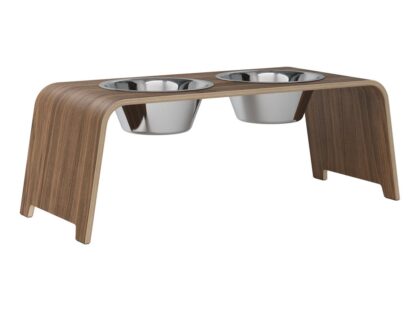 dogBar®- Nussbaum mit Edelstahl – Bild 3