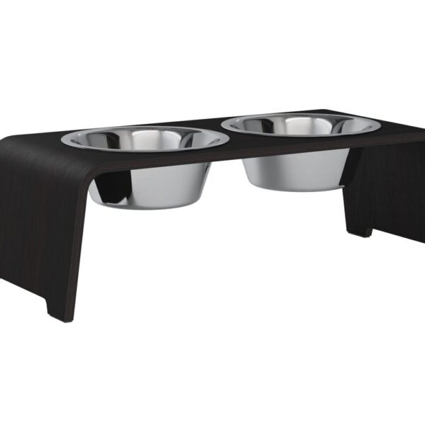 dogBar®- Eiche dunkel mit Edelstahl