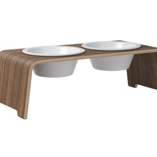 dogBar® – Nussbaum mit Porzellan