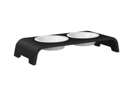 dogBar® Eiche dunkel mit Porzellan Gr. L – Bild 2