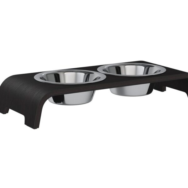 dogBar®- Eiche dunkel mit Edelstahl
