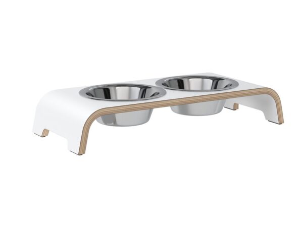 dogBar®- HPL weiß mit Edelstahl – Bild 2