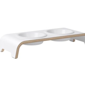 dogBar®- HPL weiss mit Porzellan