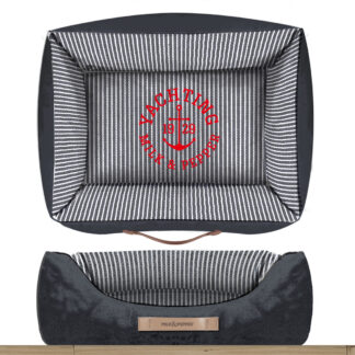 Milk&Pepper Hundebett Yachting Blau