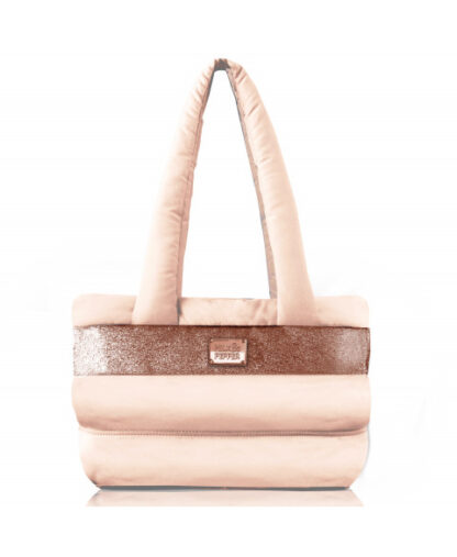 Milk & Pepper Capsule Bag Kupfer-Rose
